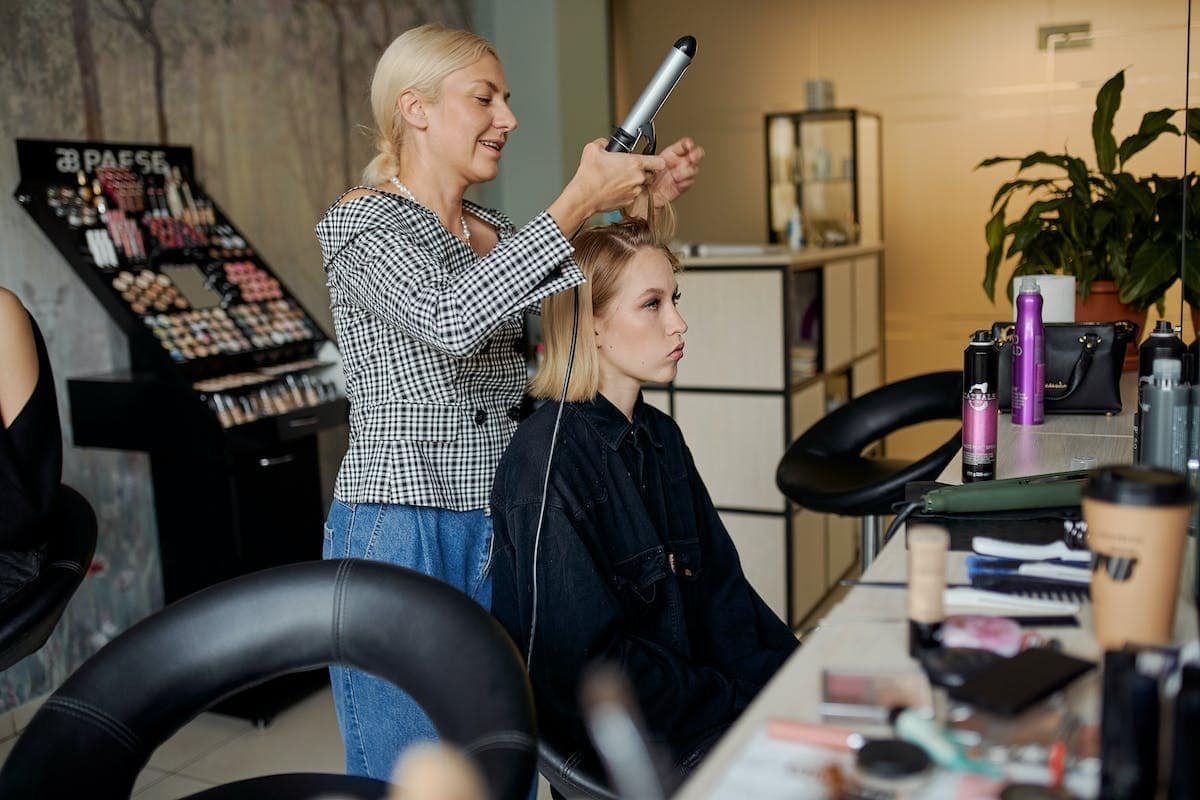 soirée coiffure